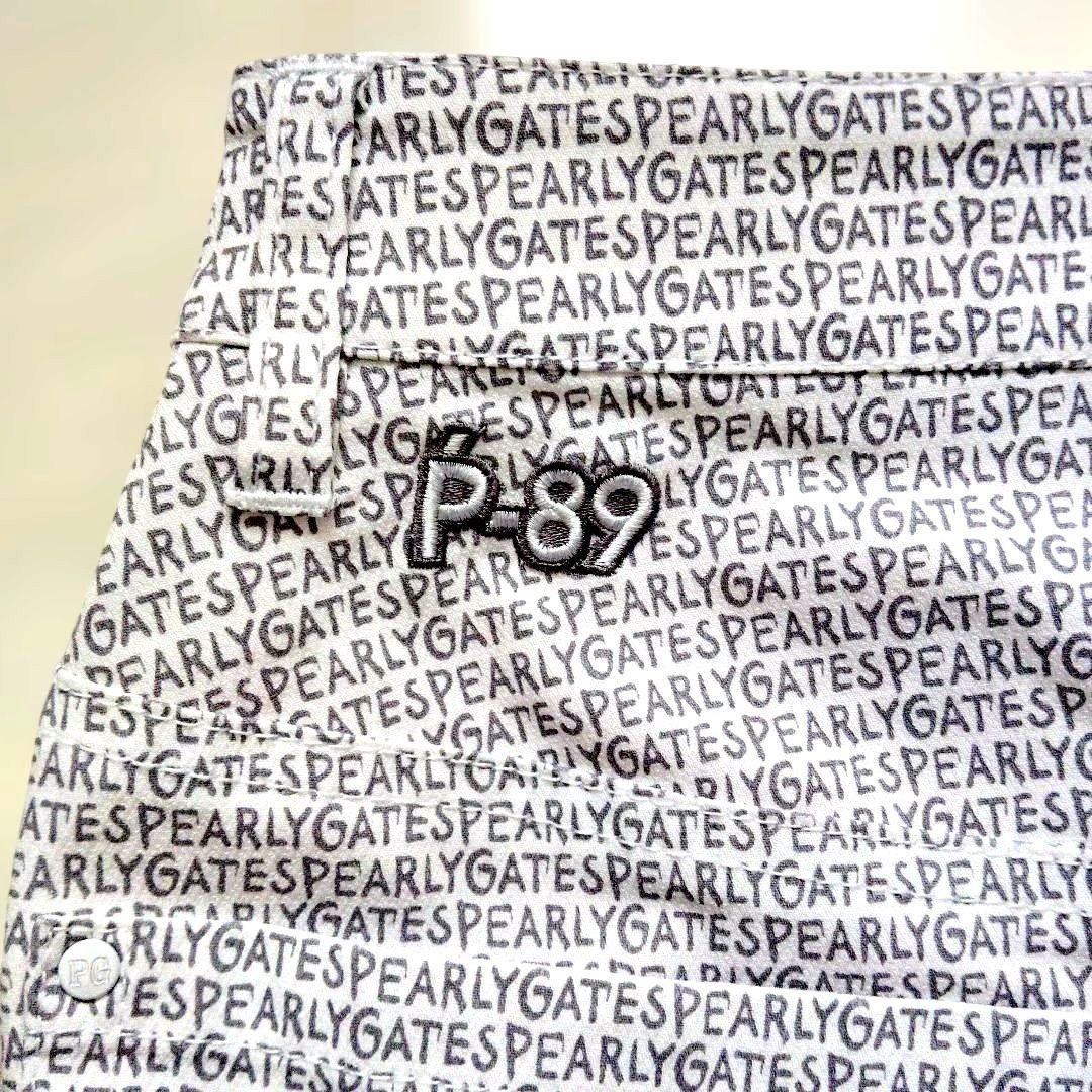 PEARLY GATES ロゴプリントスカート P-89