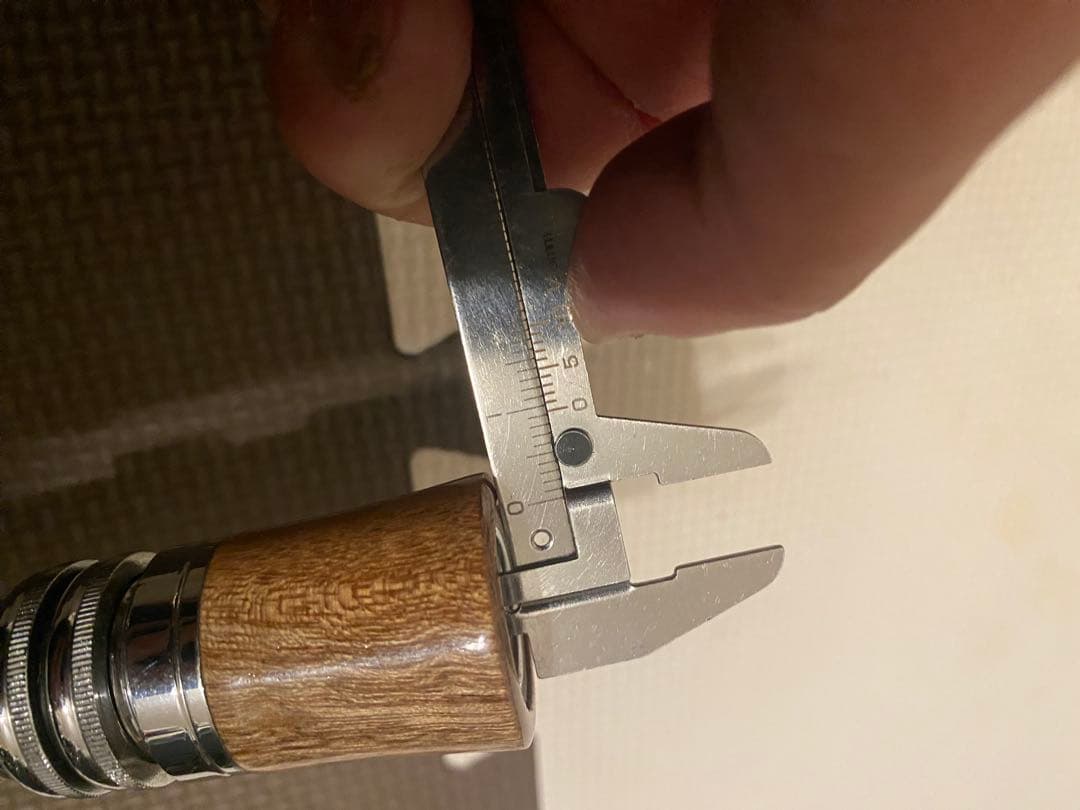 渓流フェルールベイトロッドグリップ　ハンドメイド