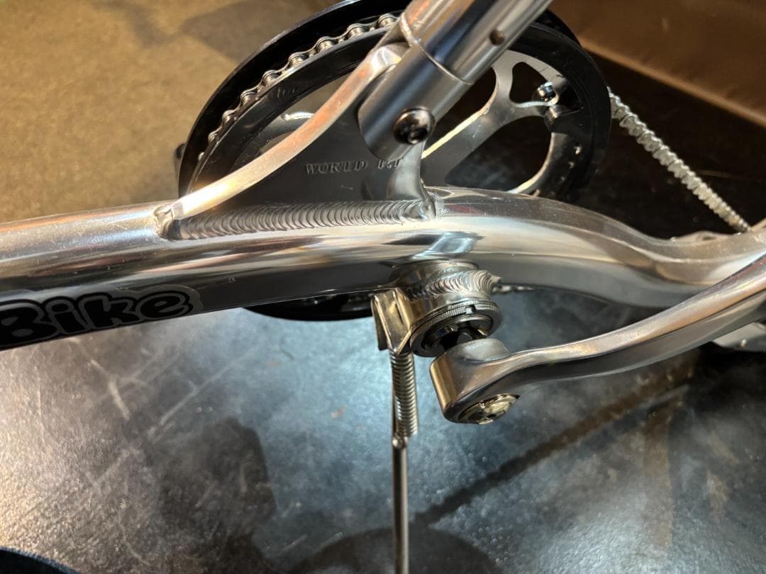 C17 折りたたみ自転車 JD RAZER JD Bike　鏡面仕上シルバー