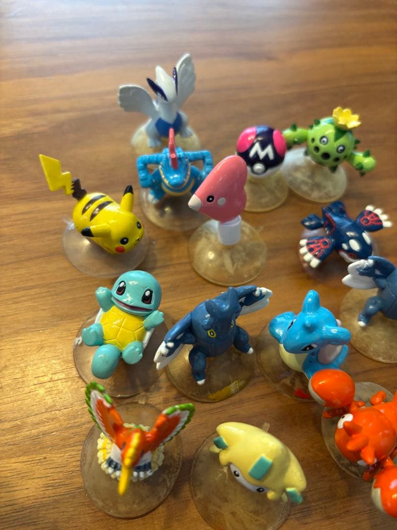Pokemon ポケットモンスター ポケモン 吸盤付きミニフィギュア　まとめ