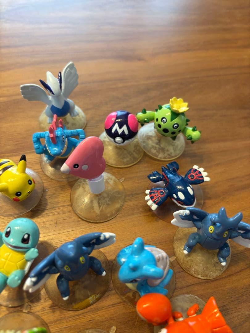 Pokemon ポケットモンスター ポケモン 吸盤付きミニフィギュア　まとめ