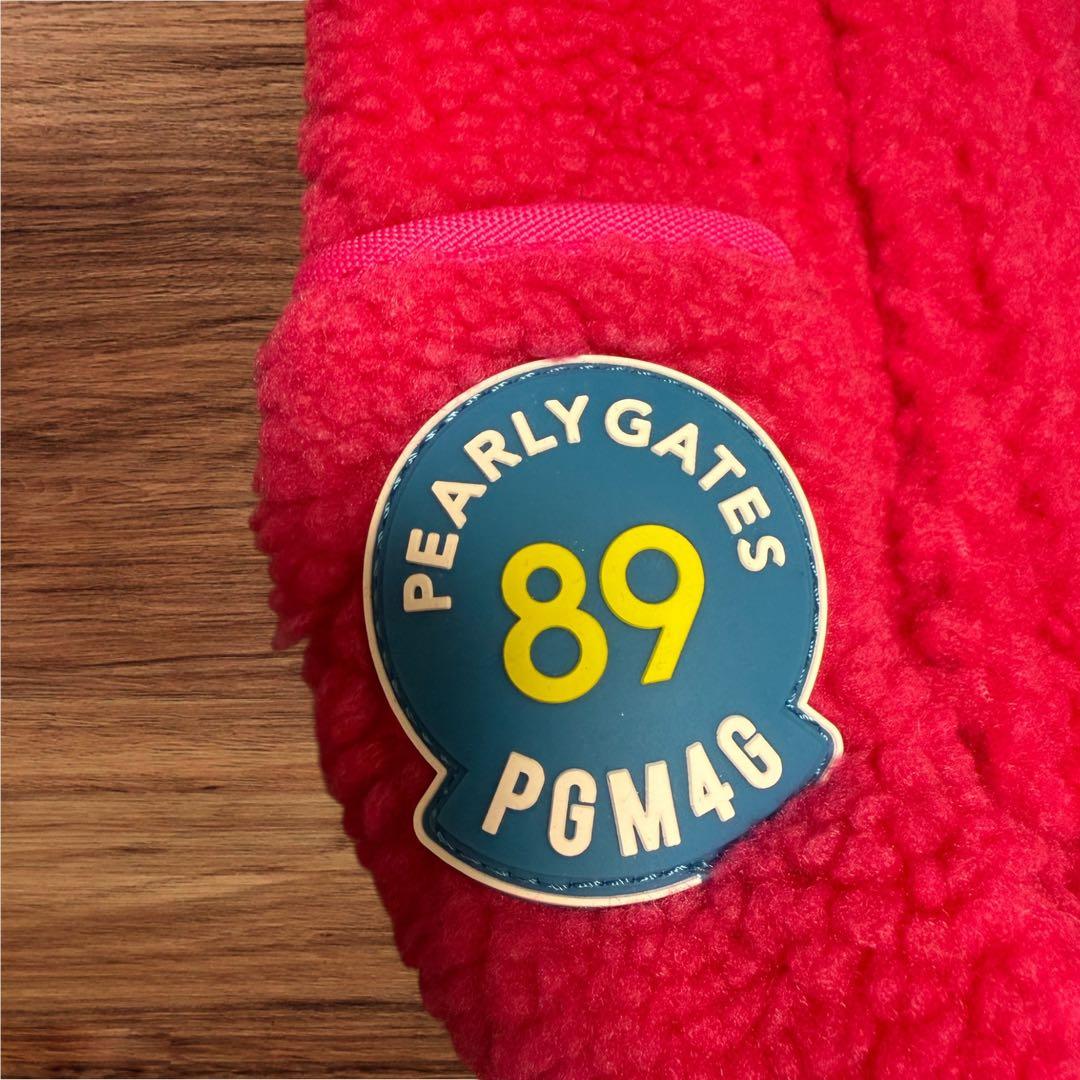 【新品】PEARLYGATES パーリーゲイツ ボアカートバッグ ピンク系