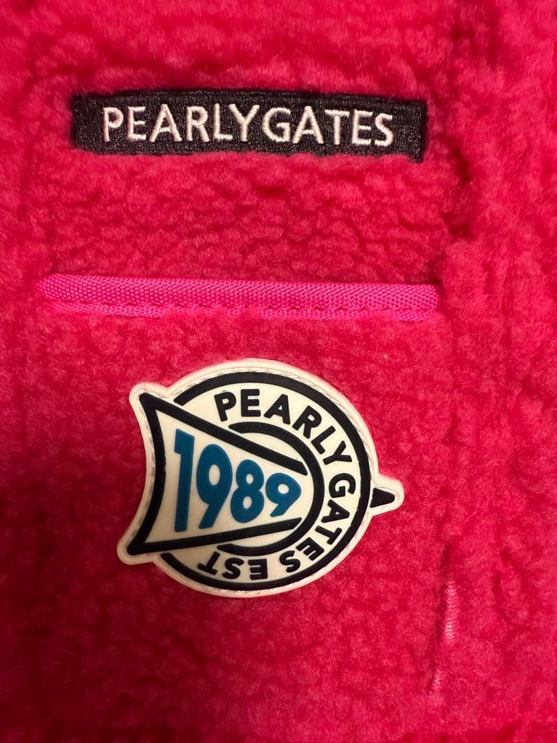 【新品】PEARLYGATES パーリーゲイツ ボアカートバッグ ピンク系