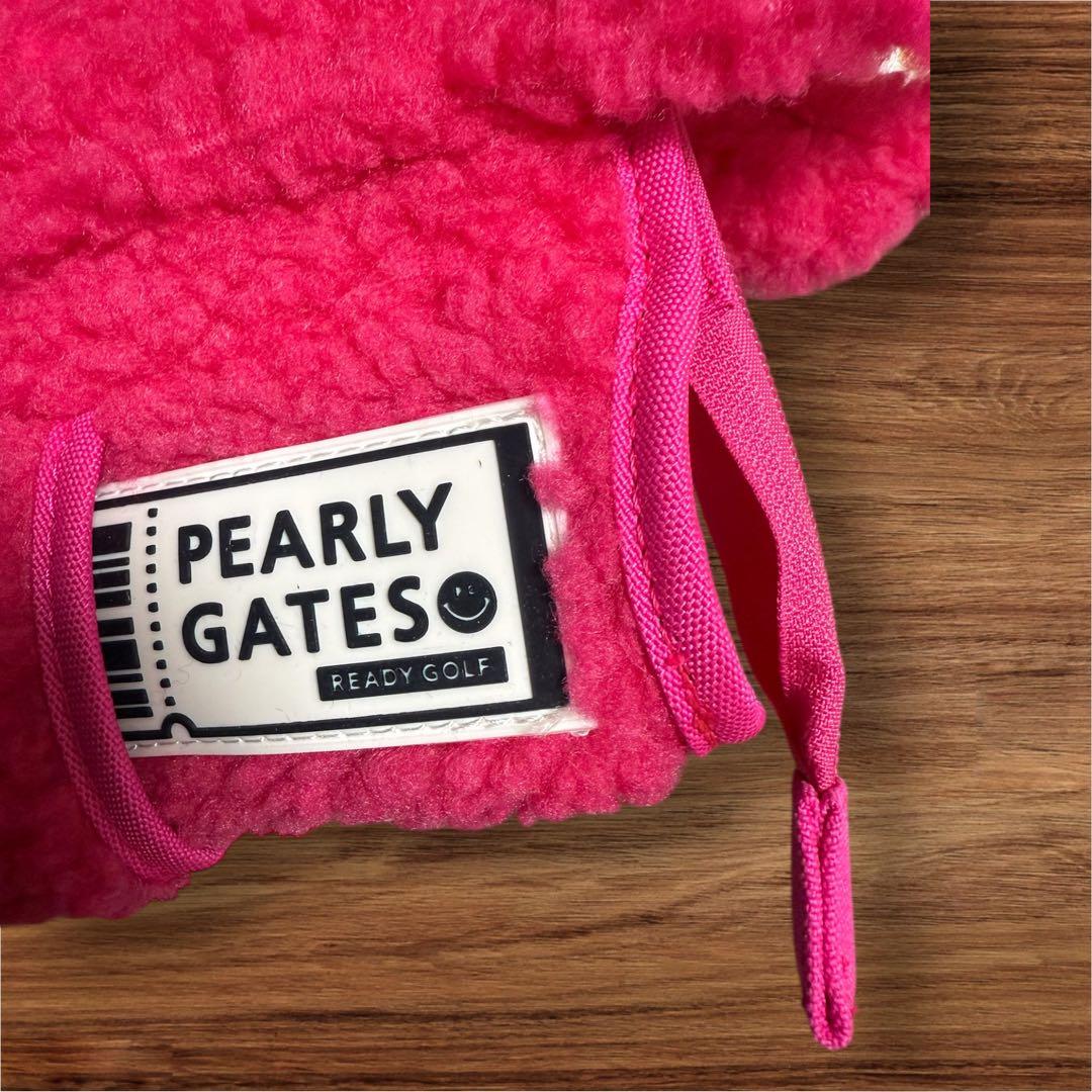 【新品】PEARLYGATES パーリーゲイツ ボアカートバッグ ピンク系