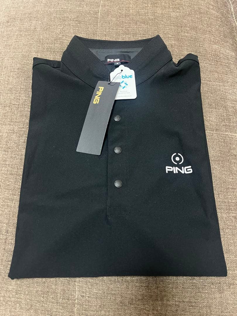 PING ハイネックシャツ ブラック PHOENIX ARIZONA