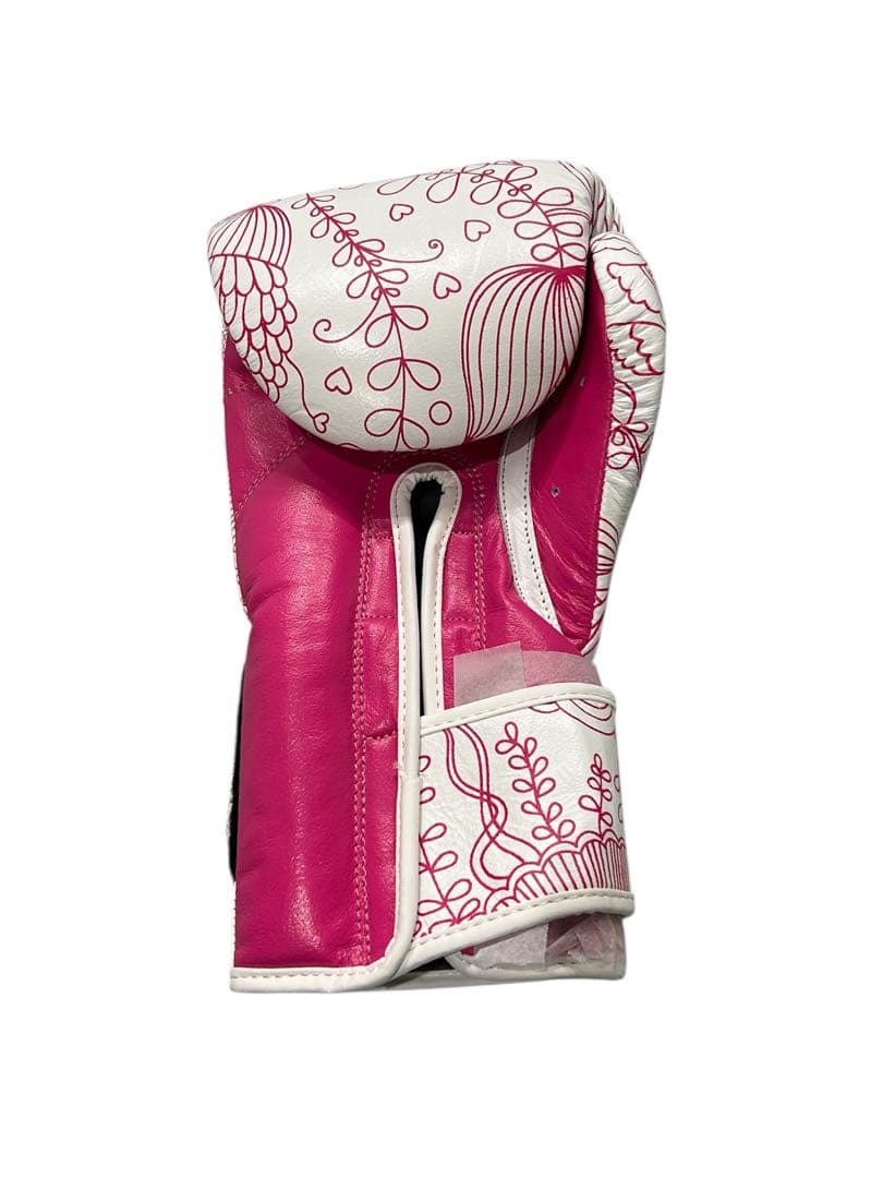 FLOWER BOXING GLOVE PINK LINE ボクシンググローブ