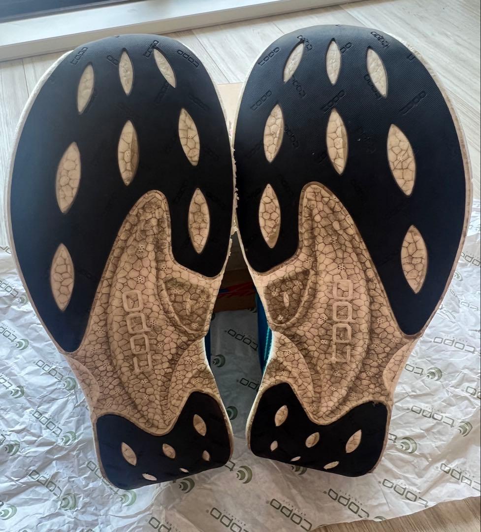 TOPO CYCLONE 2 青緑 スニーカー