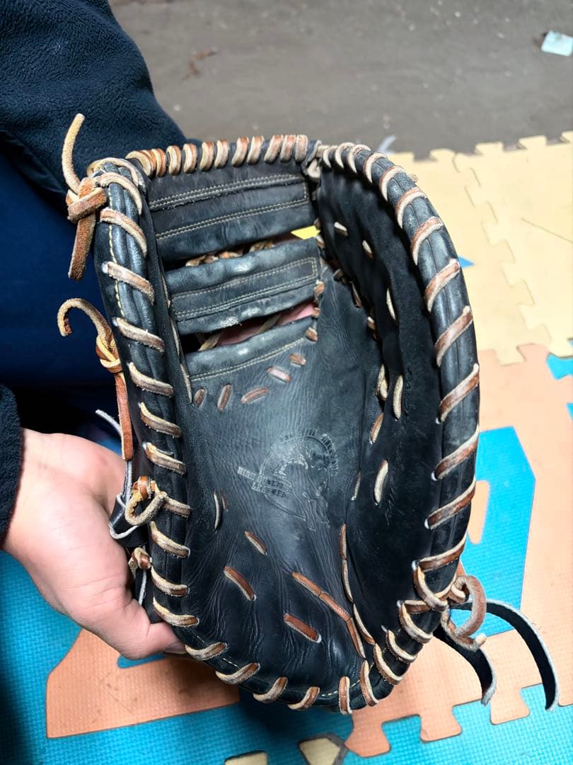 ファーストミットSSK 硬式野球グローブ 黒