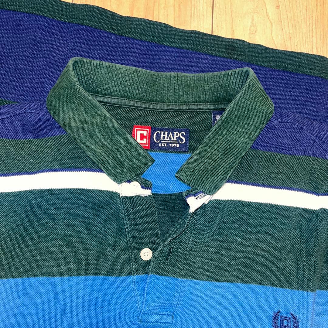 CHAPS ラガーシャツ XLT/TGL