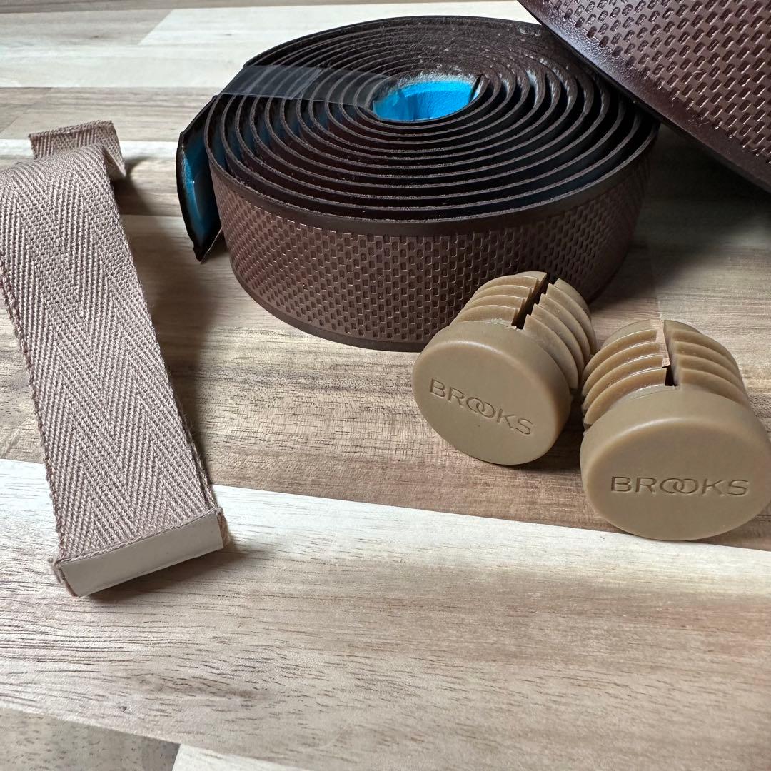 未使用 BROOKS カンビウム バーテープ ブラウン