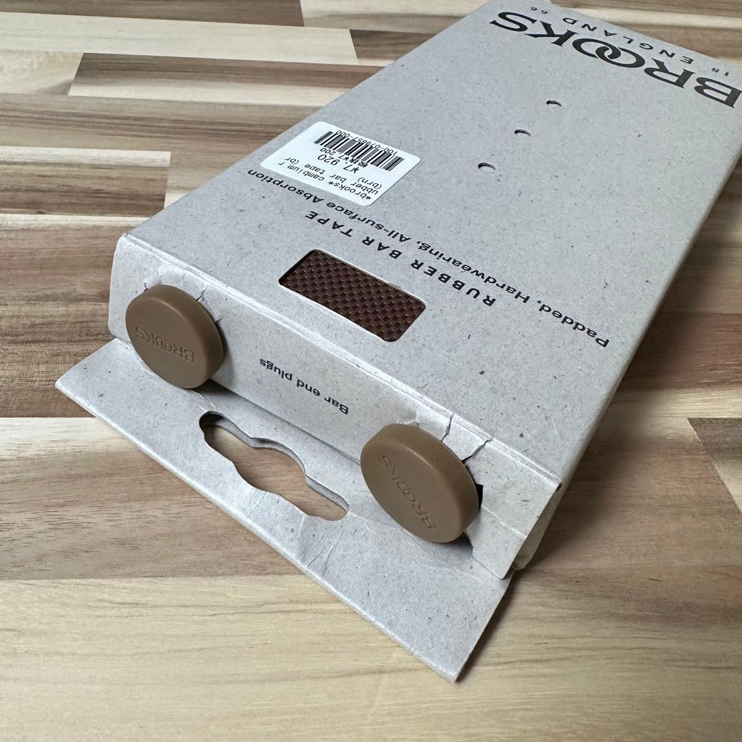 未使用 BROOKS カンビウム バーテープ ブラウン