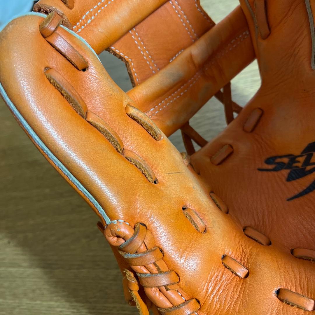 ミズノ セレクト9 少年軟式 グローブ グラブ 内野用 美品