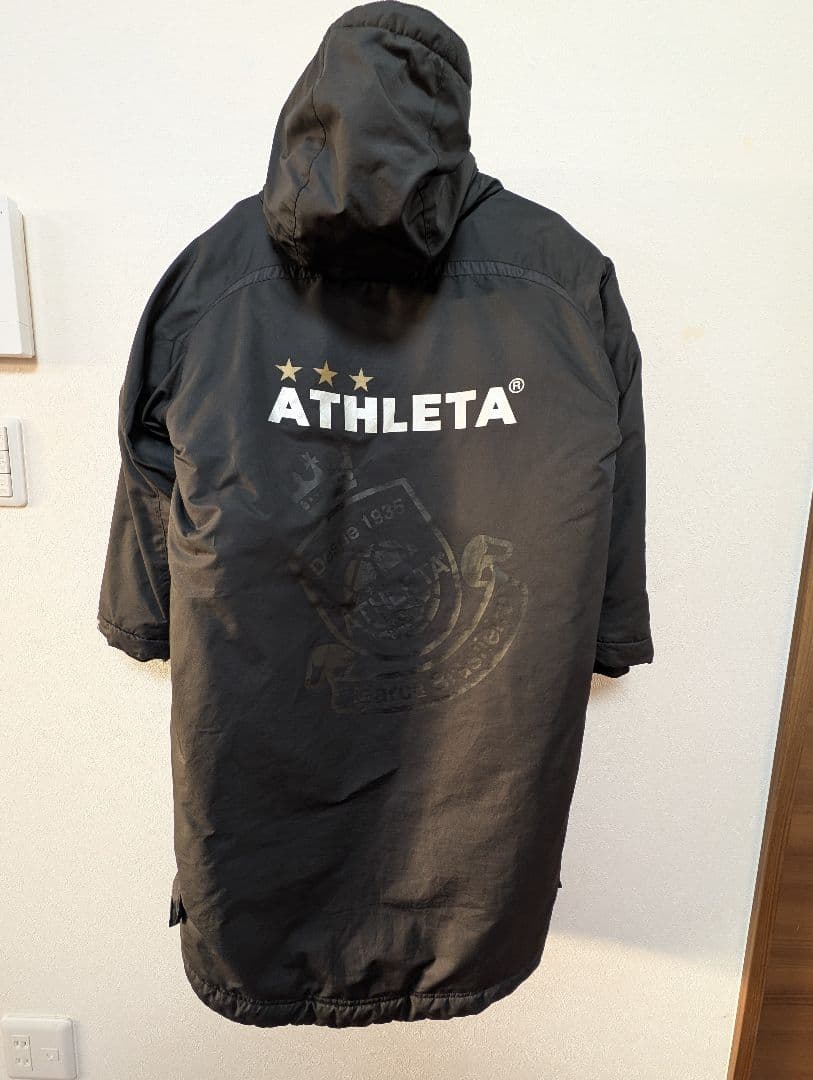 ATHLETA フード付きベンチコート　150