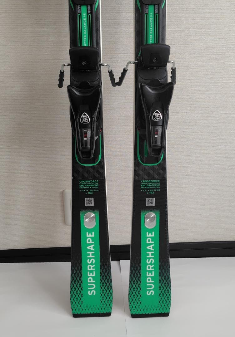 HEAD ヘッドスキー板 SUPER SHAPE E-MAGNUM 163cm