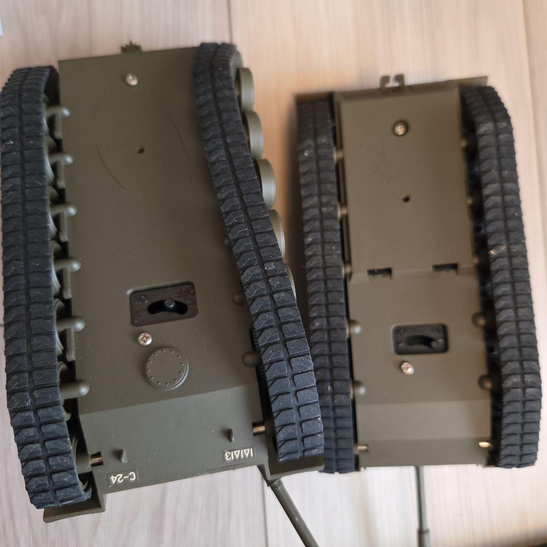 【6体セット】1/24 RC 74式戦車 冬季迷彩 / 12式地対艦誘導弾 他