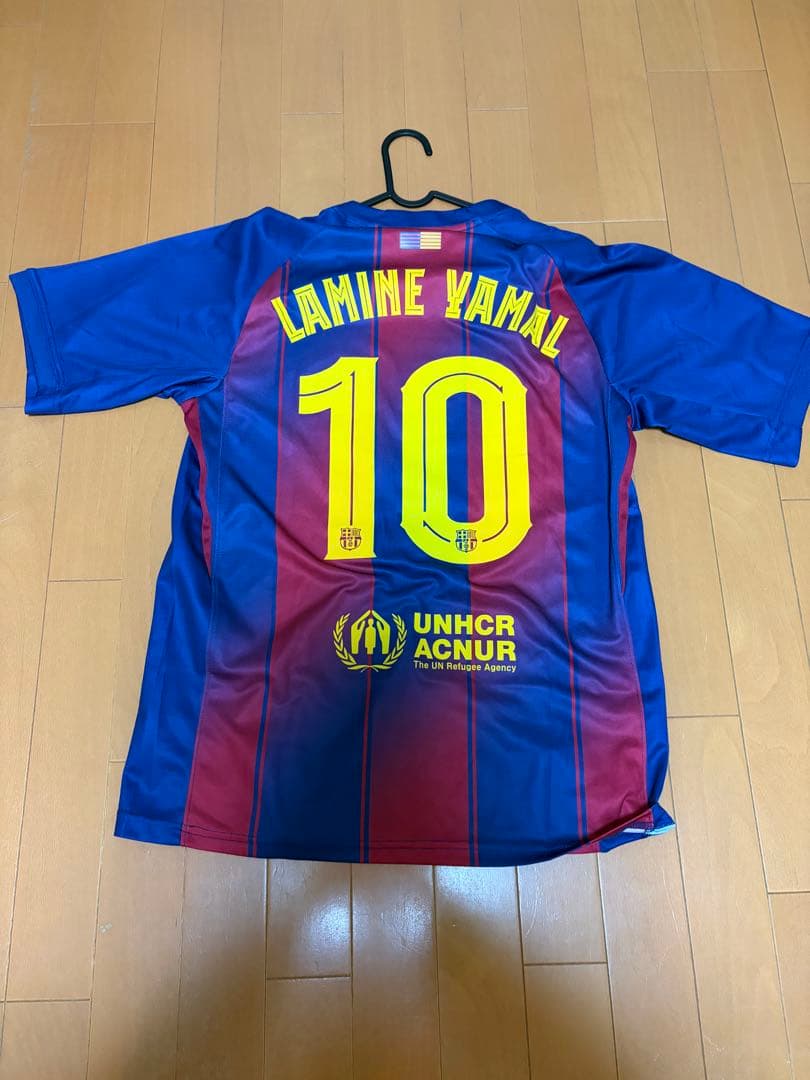 Lamine Yamal 10番シャツ　バルセロナ　ヤマル　ユニフォーム