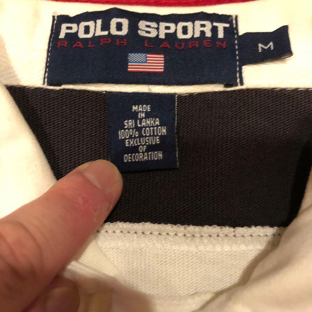 POLO SPORT ラガーシャツ ボーダー柄90s 00s Y2K