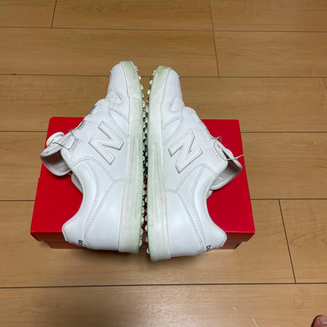 ニューバランス480BOA ゴルフシューズ白