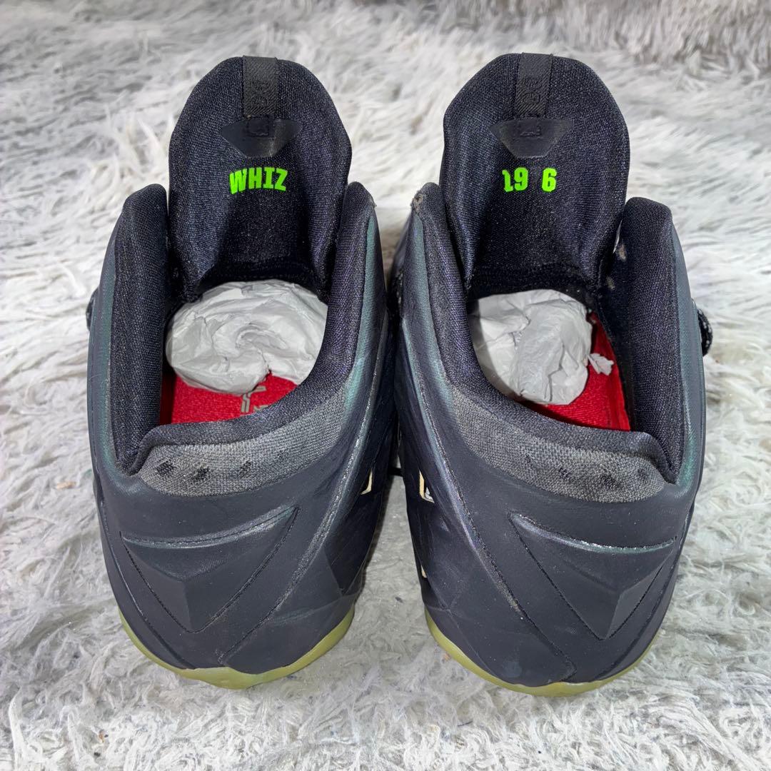 NIKE ナイキ レブロン11 lebron 11 ブラック×グリーン 28.5