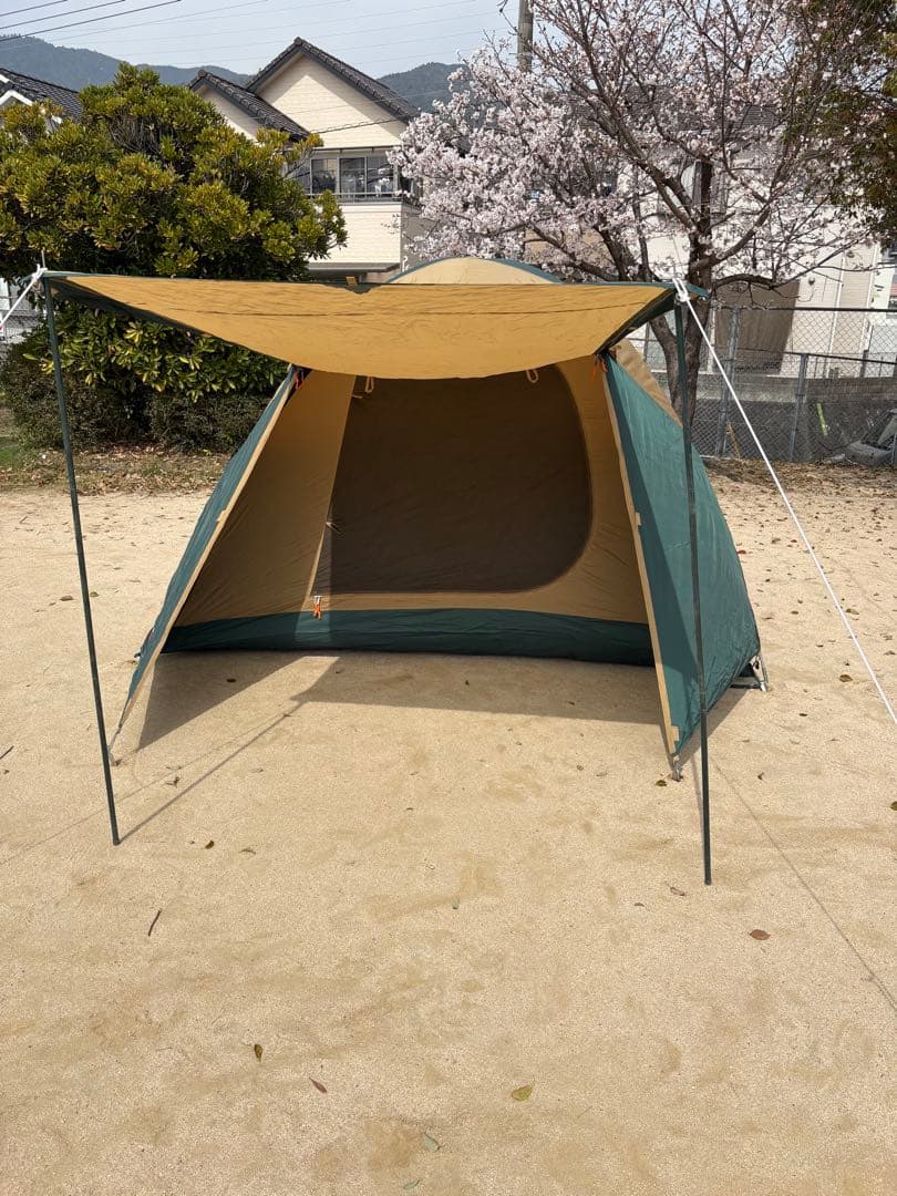Coleman キャンプテント フロントポール付きペグ追加チェア希望で付けます