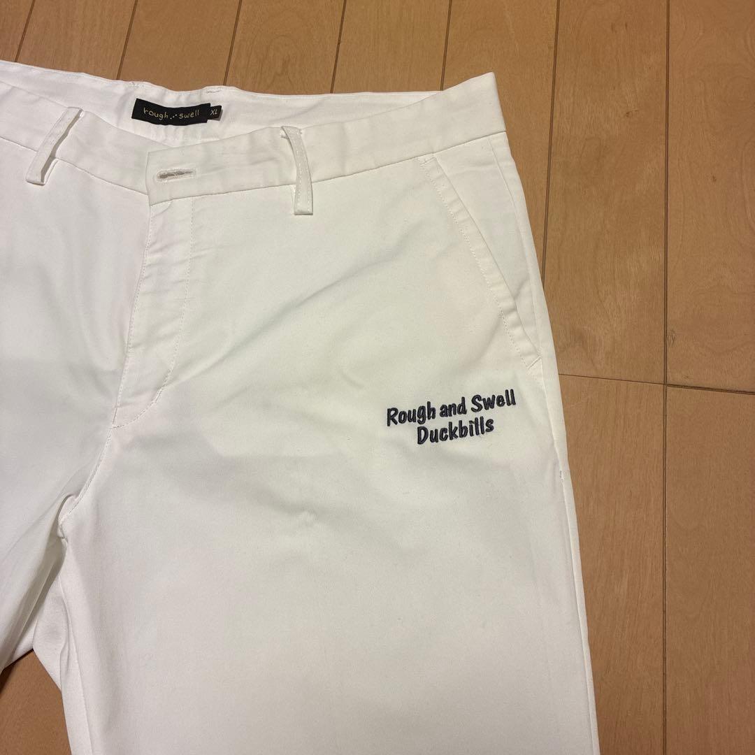 Rough and Swell Duckbills ホワイトパンツ