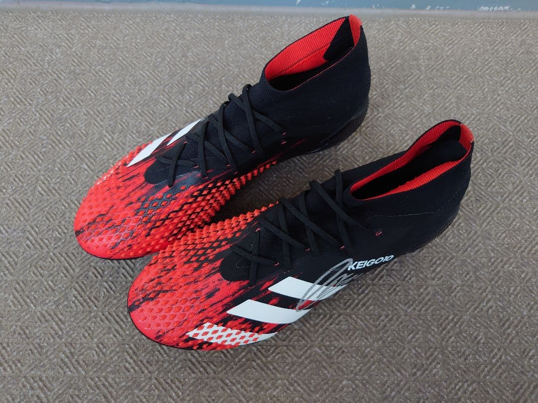 東慶悟 FC東京 直筆サイン スパイク 支給品 adidas アディダス グッズ