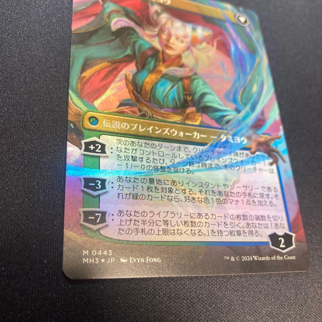 知りたがりの学徒、タミヨウ/老練の学匠、タミヨウ　ボーダーレス foil
