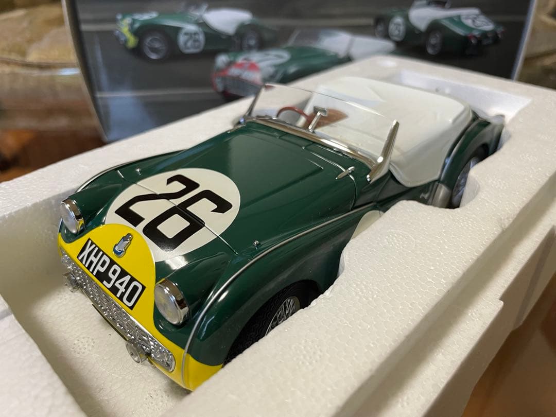 価格変更 1/18 京商 トライアンフTR3S レースモデル26号車
