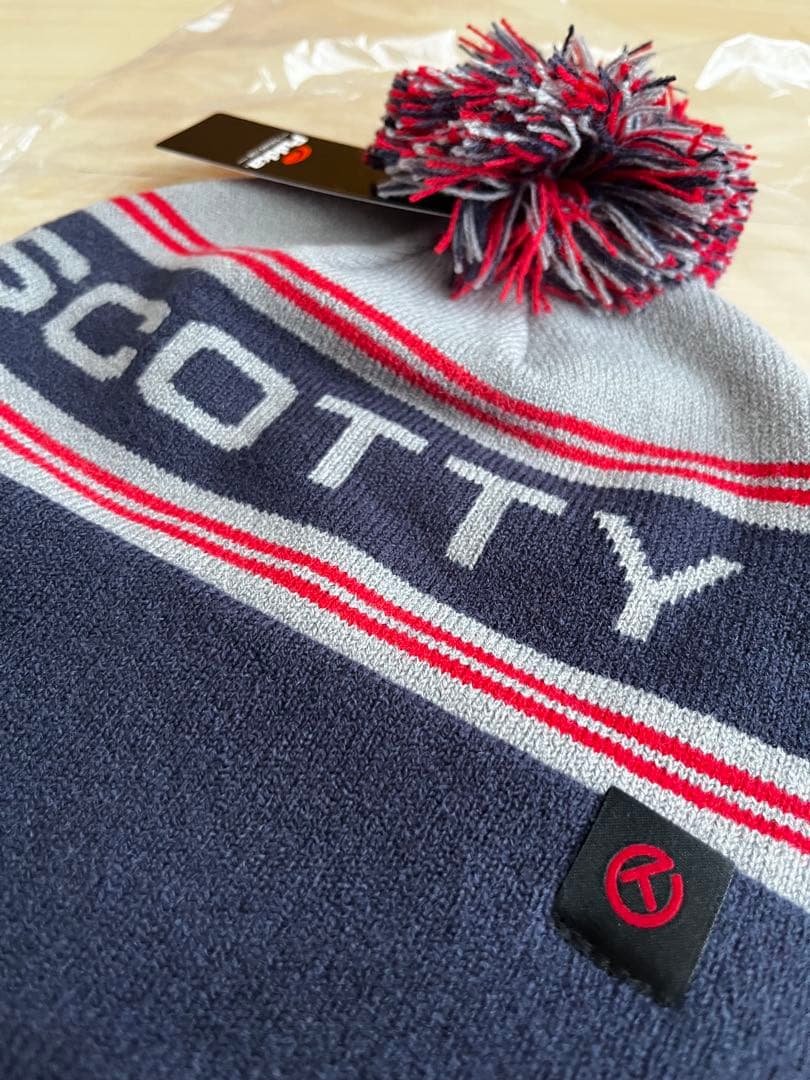 【希少】Scotty Cameron ポンポン付きニット帽