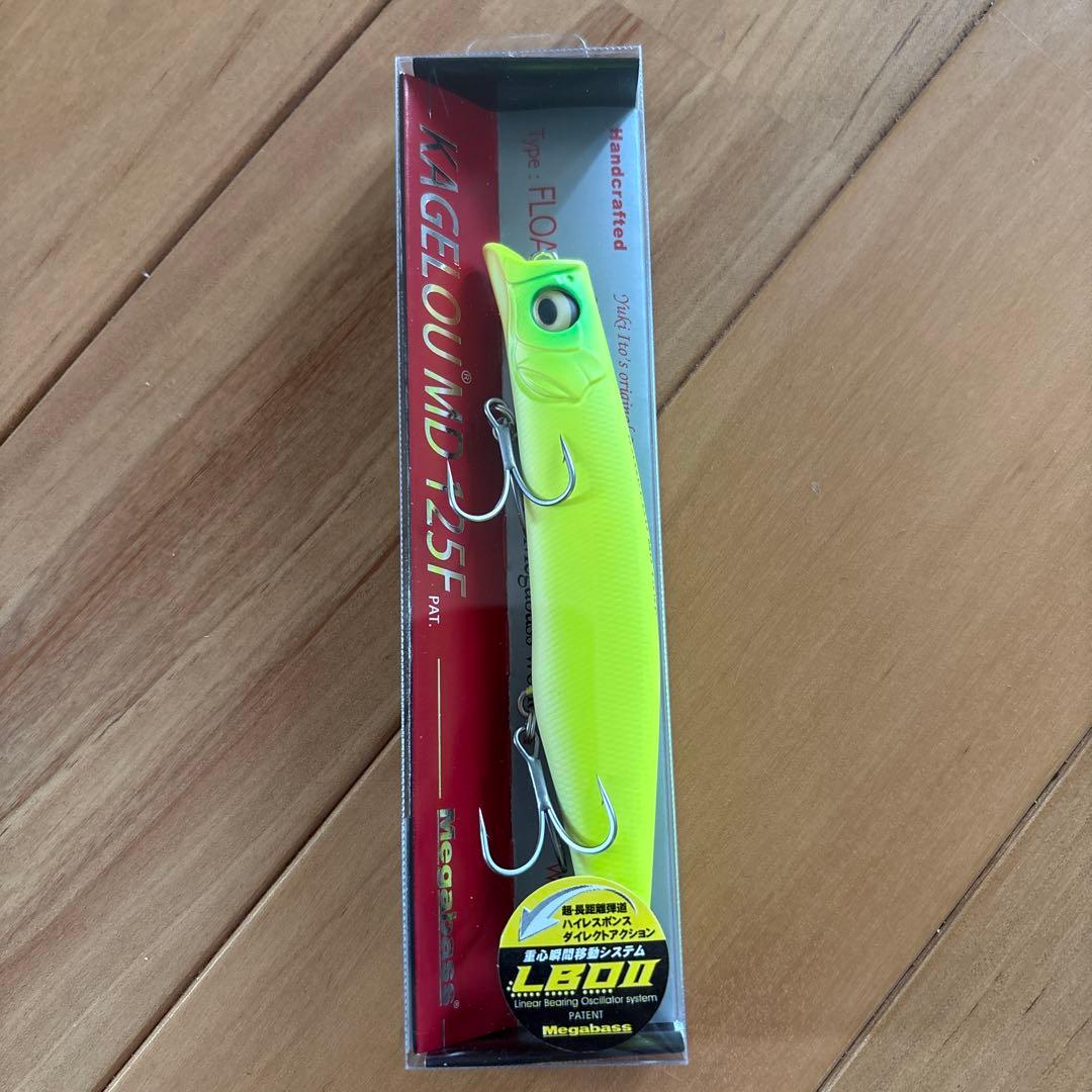 【新品】Megabass カゲロウ124Fとカゲロウ MD 125F セット