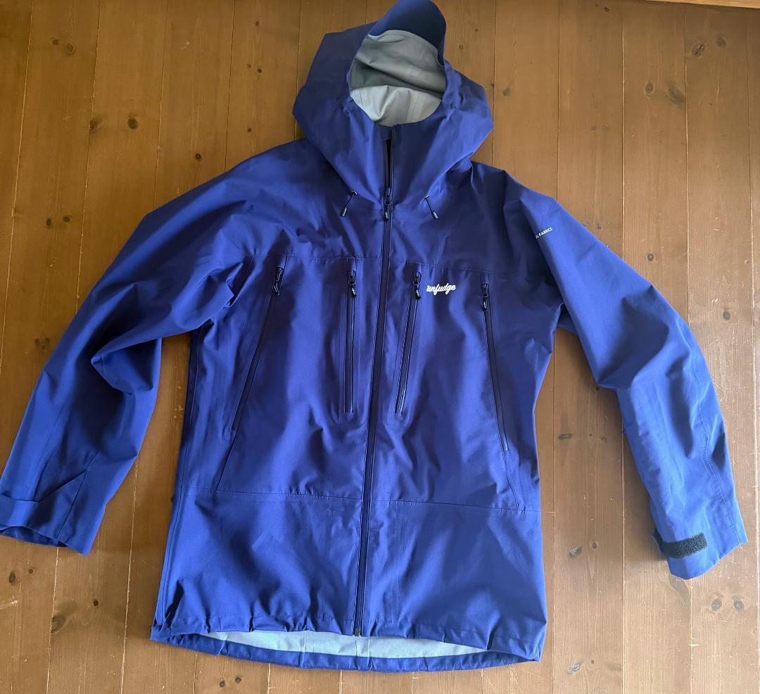 アンファッジ BIAFO JACKET＆BIB PANTS 　XL　ネイビー美品