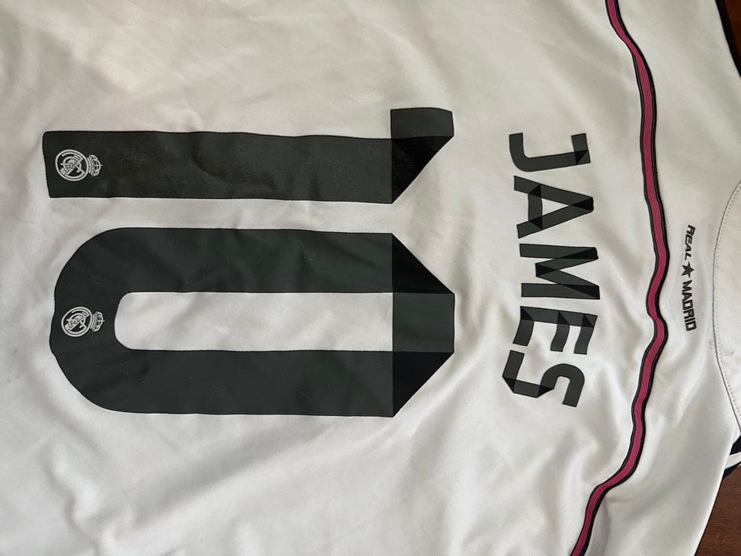 レアルマドリード ユニフォーム ハメス・ロドリゲス James 正規品
