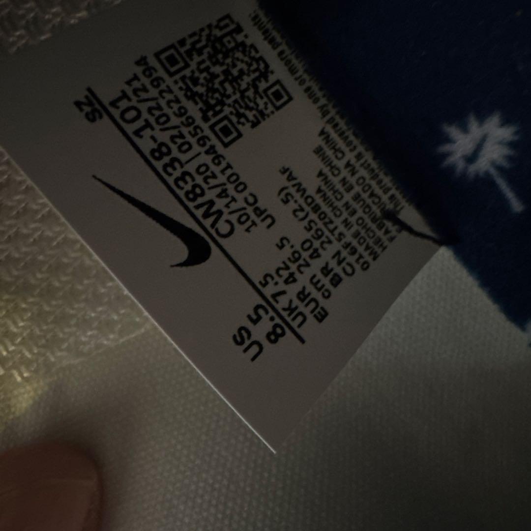 Nike ゴルフシューズ ホワイト スパイク付き