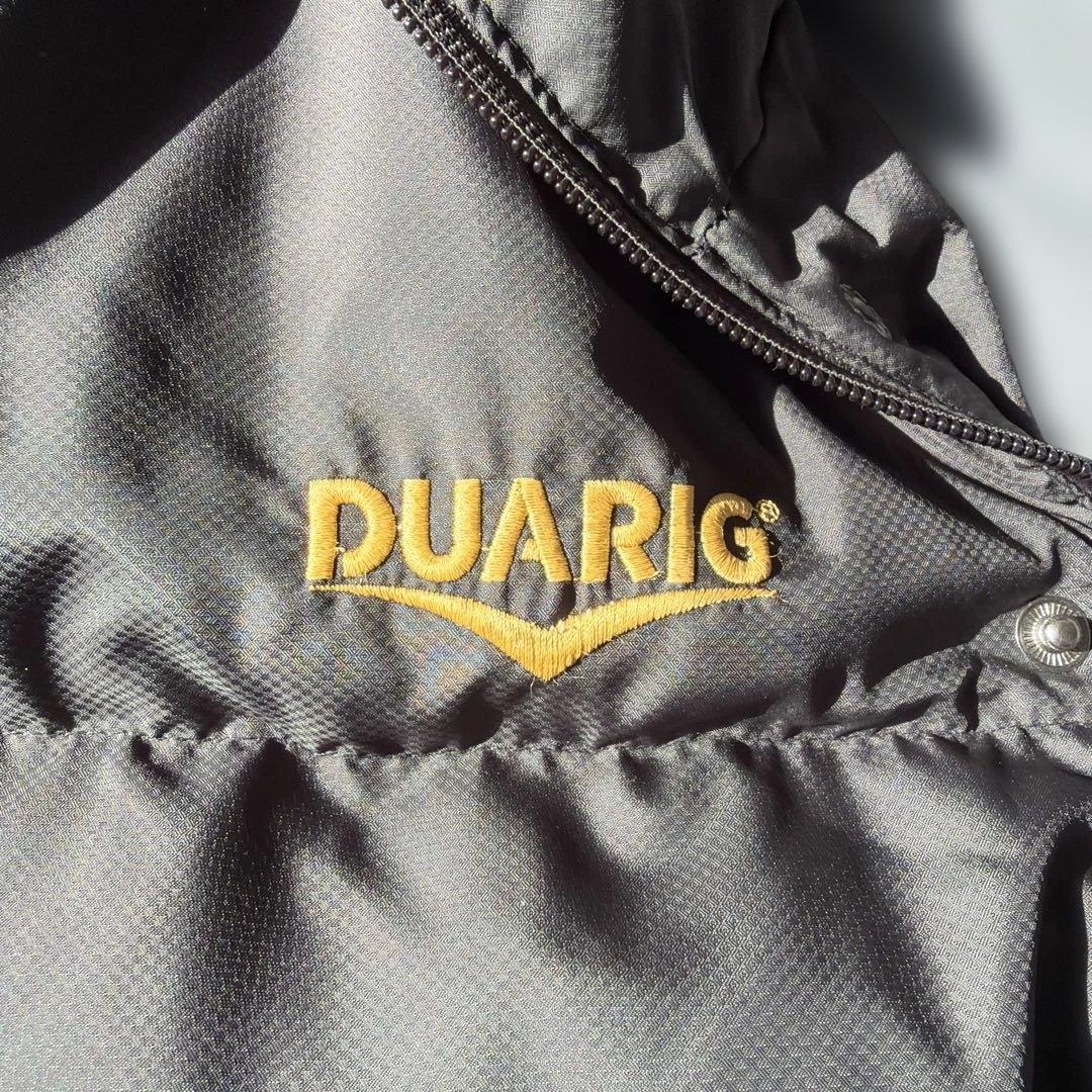 DUARIG ブラック ダウンベンチコート Mサイズ