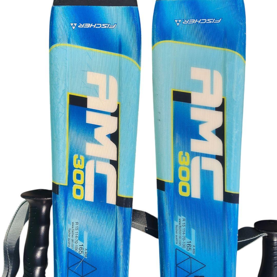 FISCHER AMC300 165cm スキー板 ビンディング SINANO