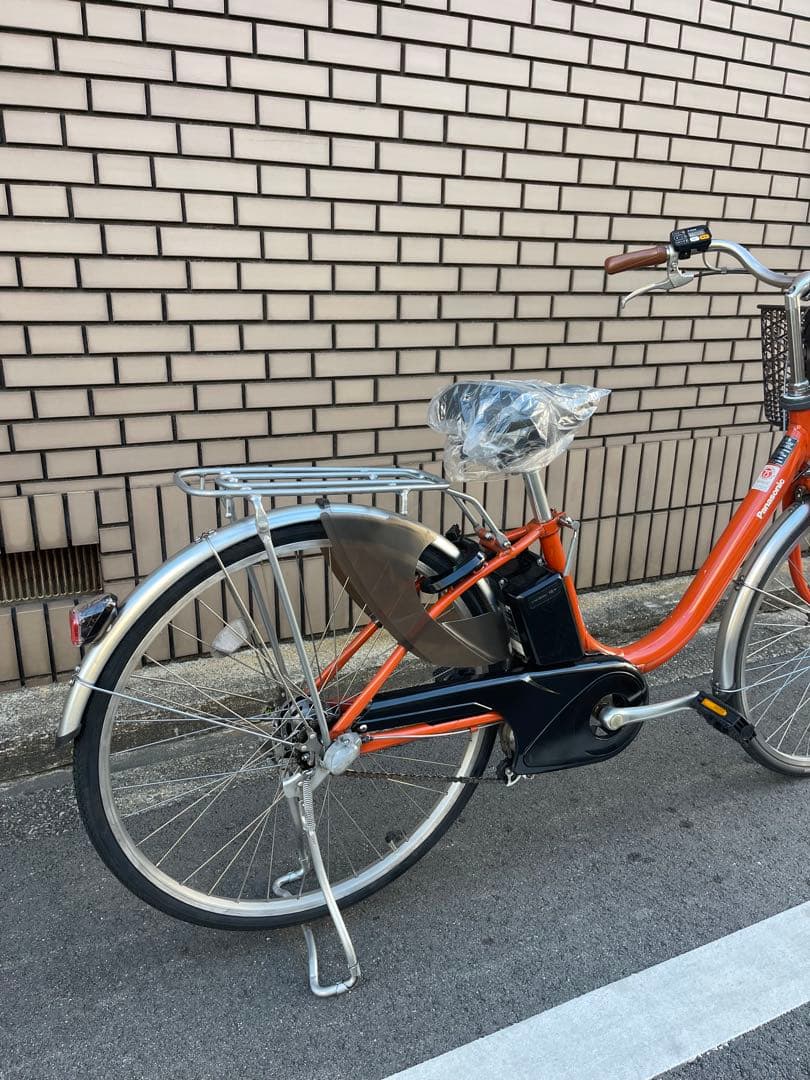 12ahオレンジ 電動アシスト自転車 シティタイプ