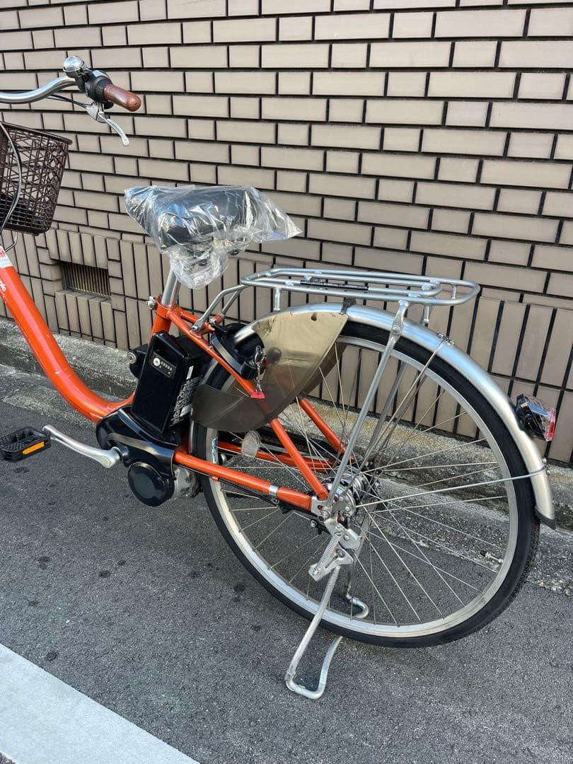 12ahオレンジ 電動アシスト自転車 シティタイプ