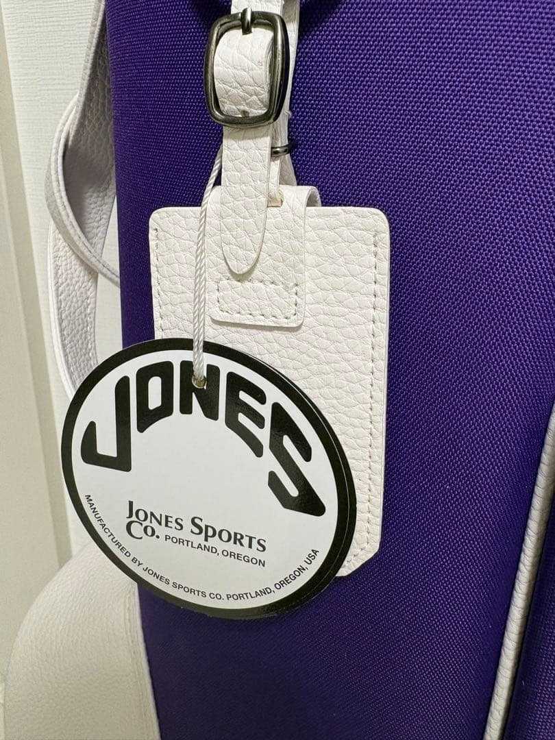 【新品未使用】 JONES RIDER Purple ゴルフバッグ