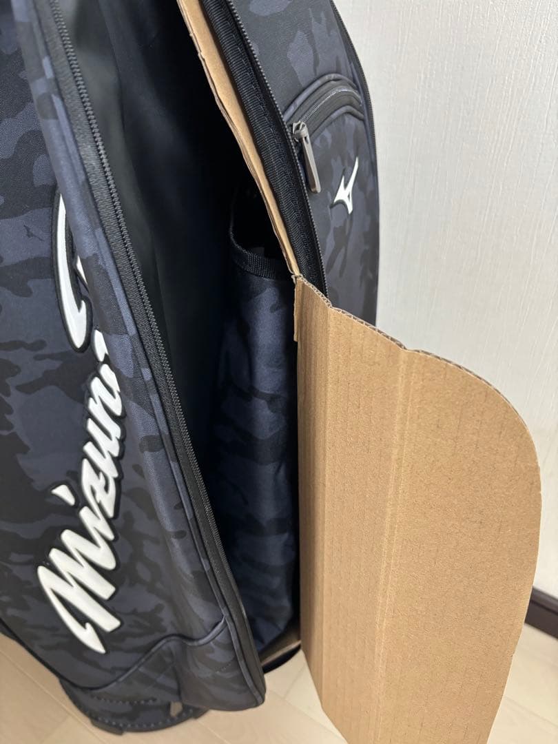 新品未使用　MIZUNO キャディバッグ　カモフラ柄