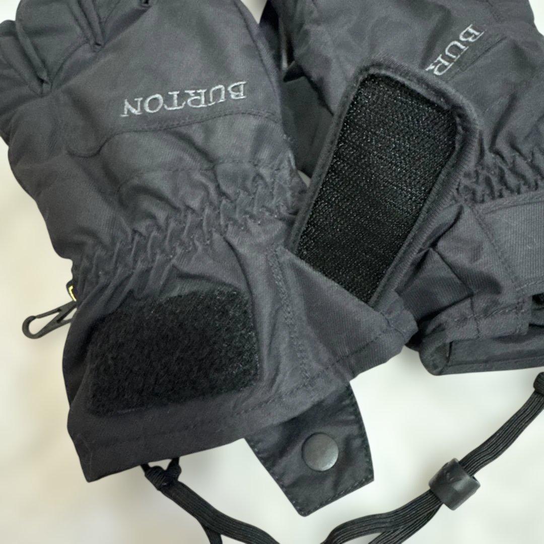美品Burtonメンズ プロファイルグローブ スノボグローブ バートン ブラック