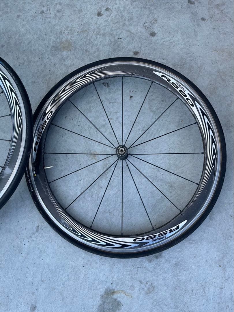 シマノ クリンチャー　WH-RS80 ディープリム　ホイール　50mm