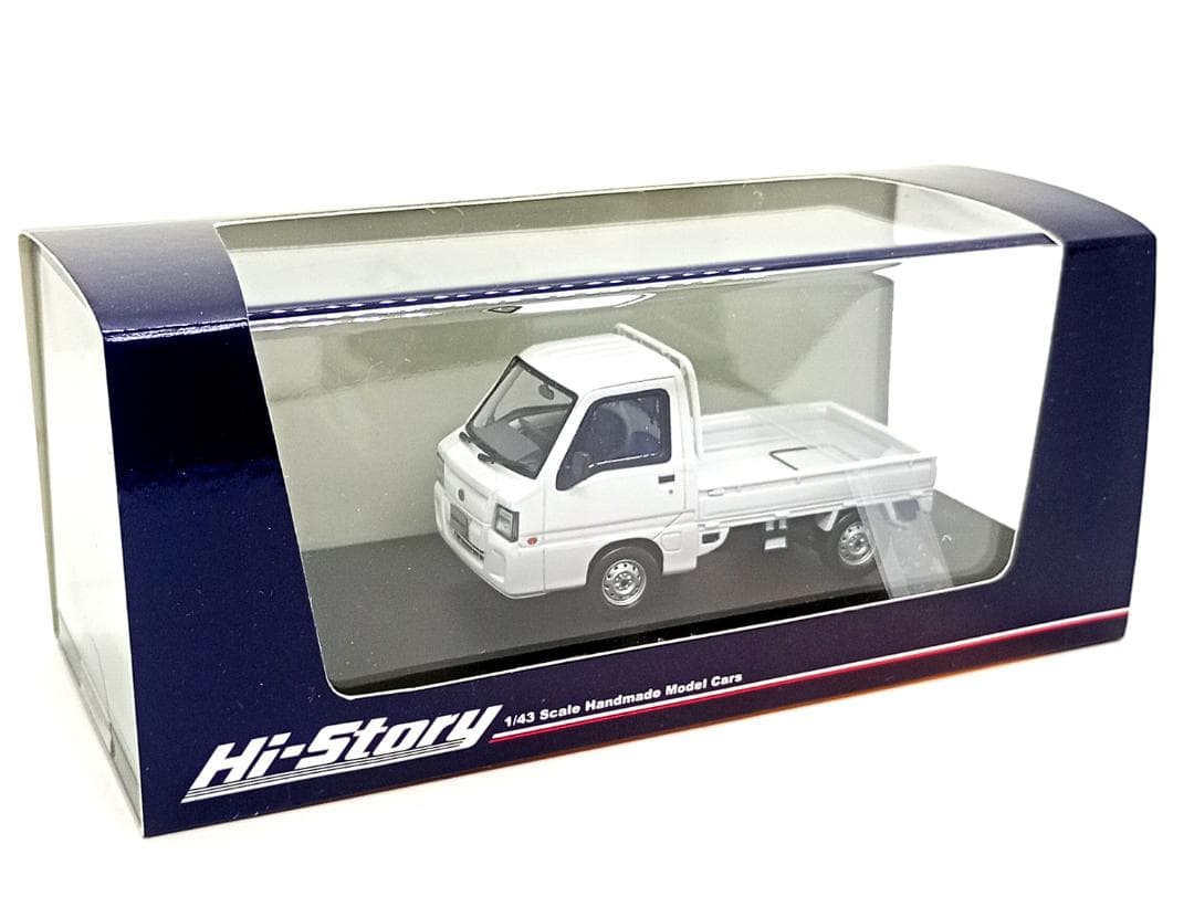 ハイストーリー 1/43 スバル サンバー トラック TC 2011 ホワイト