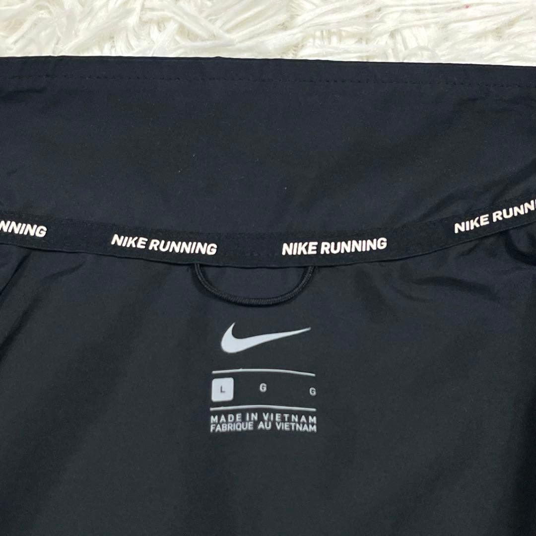 NIKE 中綿キルティング切替 エアロロフトジャケット ブラック Lサイズ