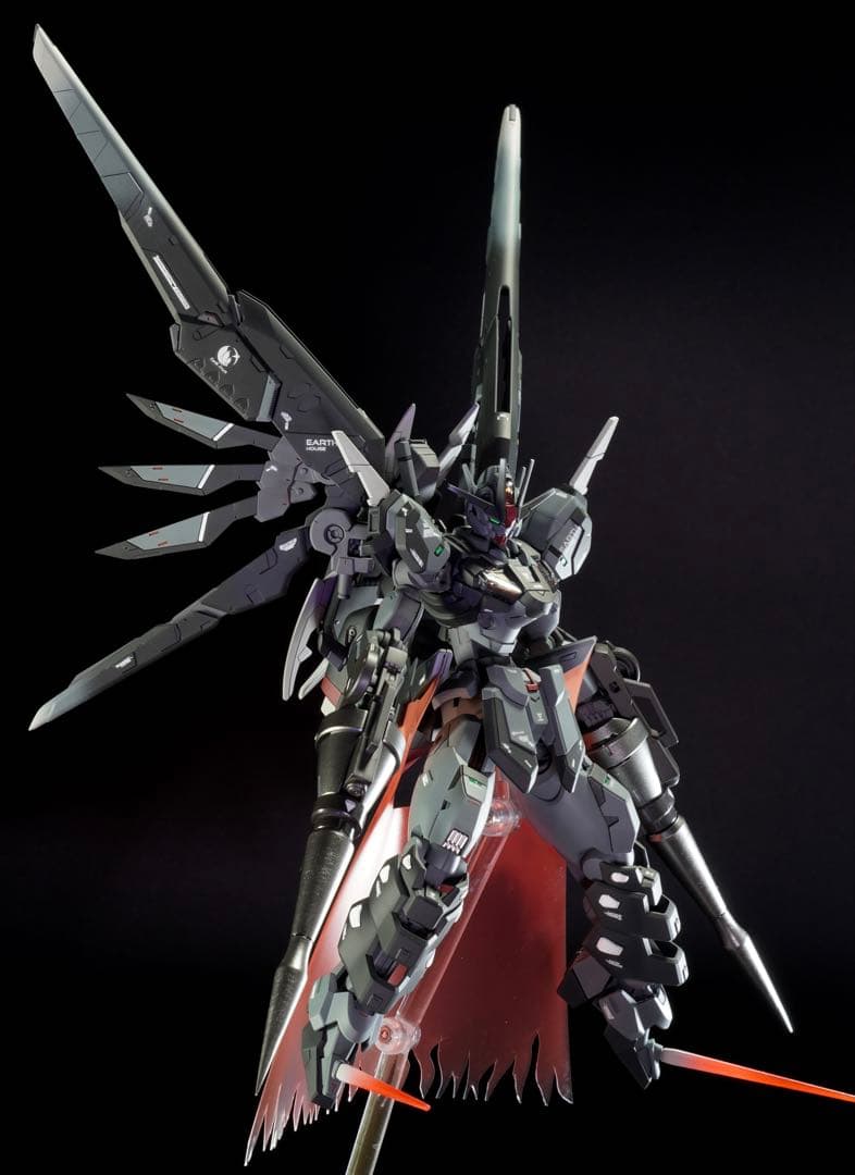 HG　ガンダムエアリアルファントムカスタム　全塗装・完成品