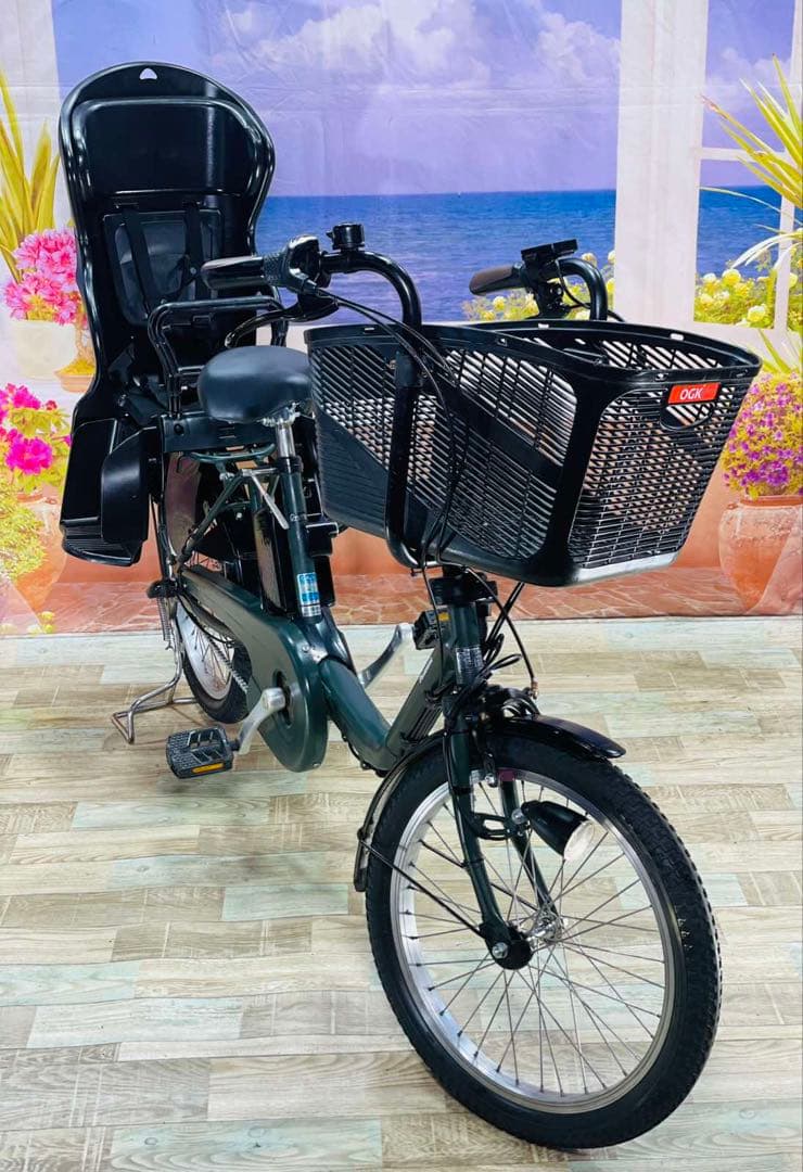 人気モデル！ギュット⭐️12AH！子供乗せ電動アシスト自転車Y3158-2