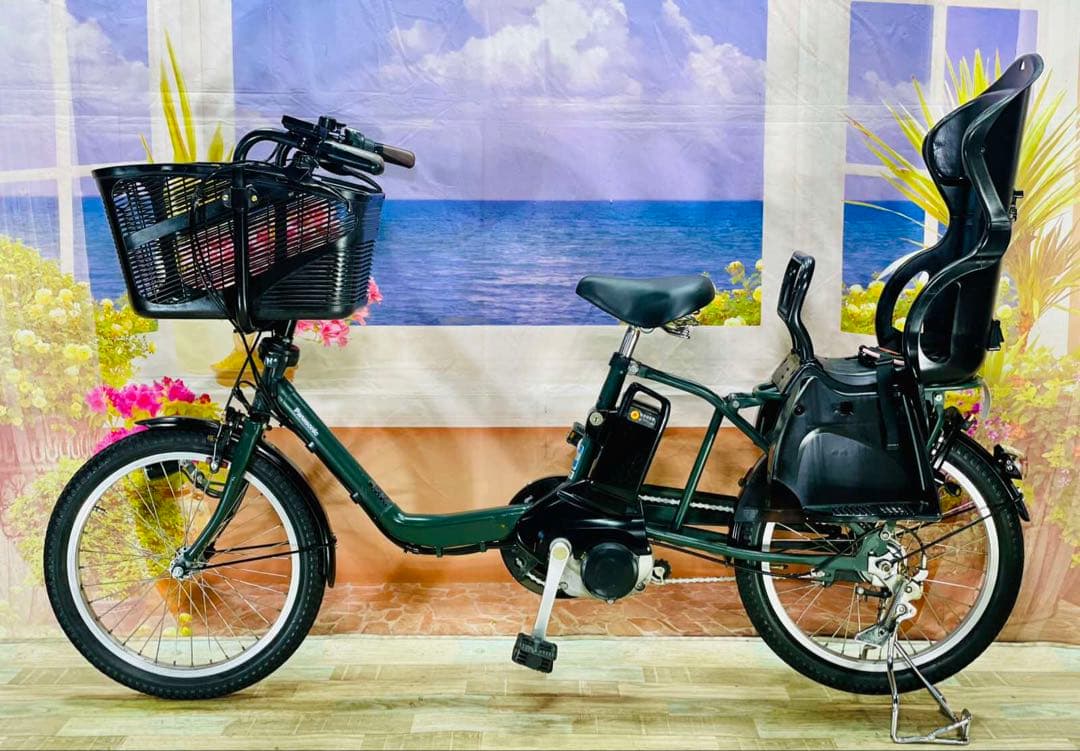 人気モデル！ギュット⭐️12AH！子供乗せ電動アシスト自転車Y3158-2