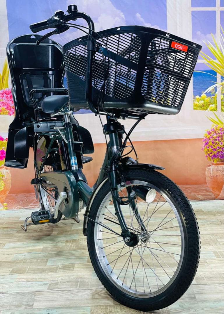 人気モデル！ギュット⭐️12AH！子供乗せ電動アシスト自転車Y3158-2