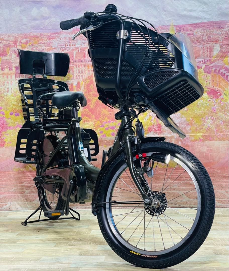 ZK3684 電動自転車 ヤマハ パスキス 子供乗せ 20インチ 送料無料
