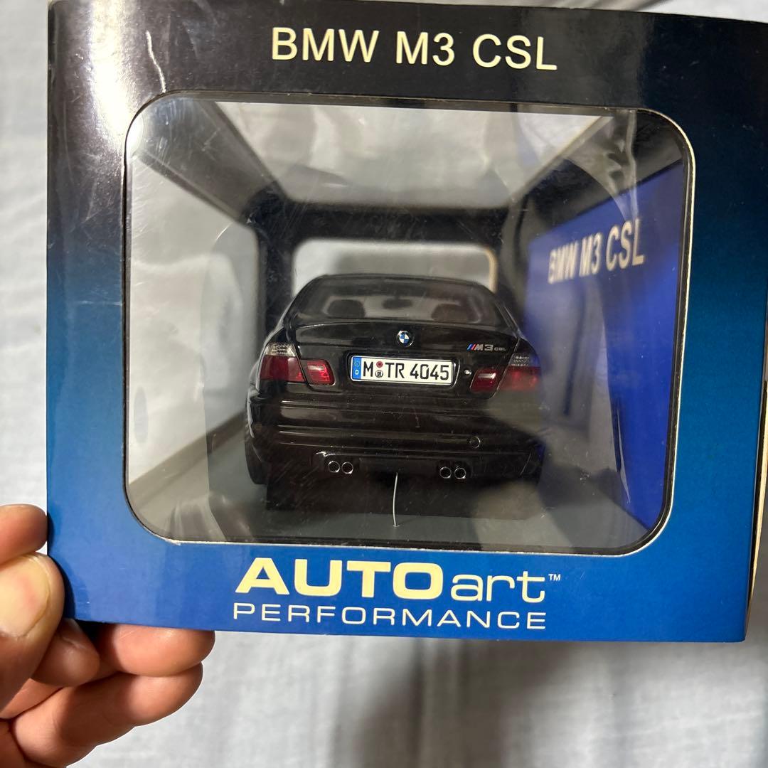 は*き様 オートアート  M3 CSL E46 1/18 ブラック