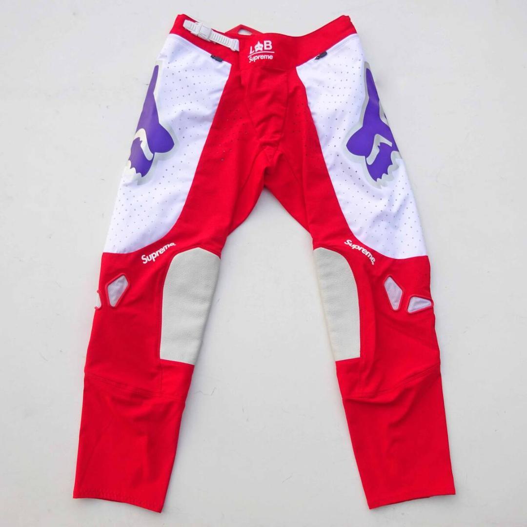 美品 Supreme×Fox Racing Moto PantシュプリームFOX